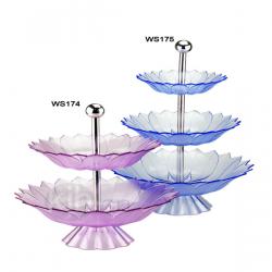 時(shí)尚雙層、三層果盤