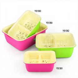 雙格二合一果蔬篩（小、