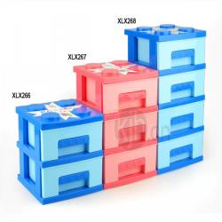 積木小層柜（正方2小、3