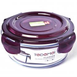 圓形玻璃保鮮盒（中號(hào)）